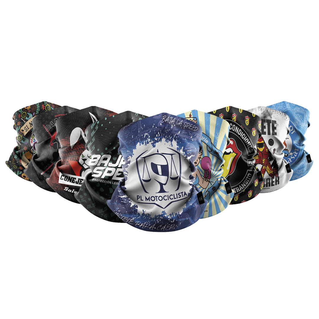 BANDANAS PARA MOTO
