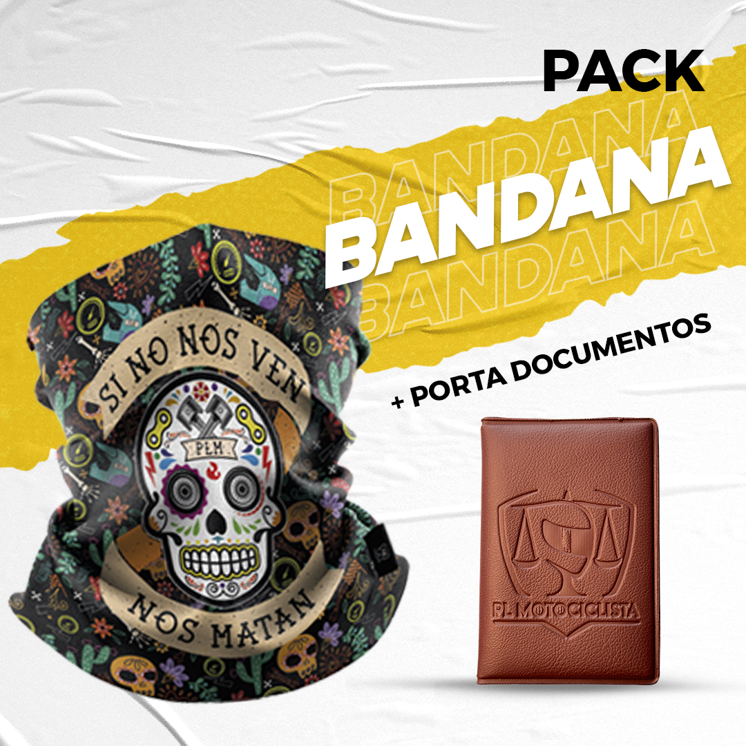PACK BANDANA + PORTA