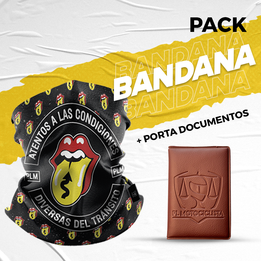 PACK BANDANA + PORTA