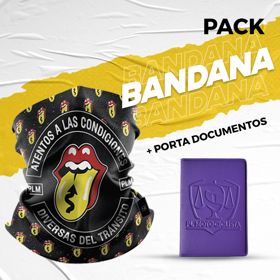PACK BANDANA + PORTA