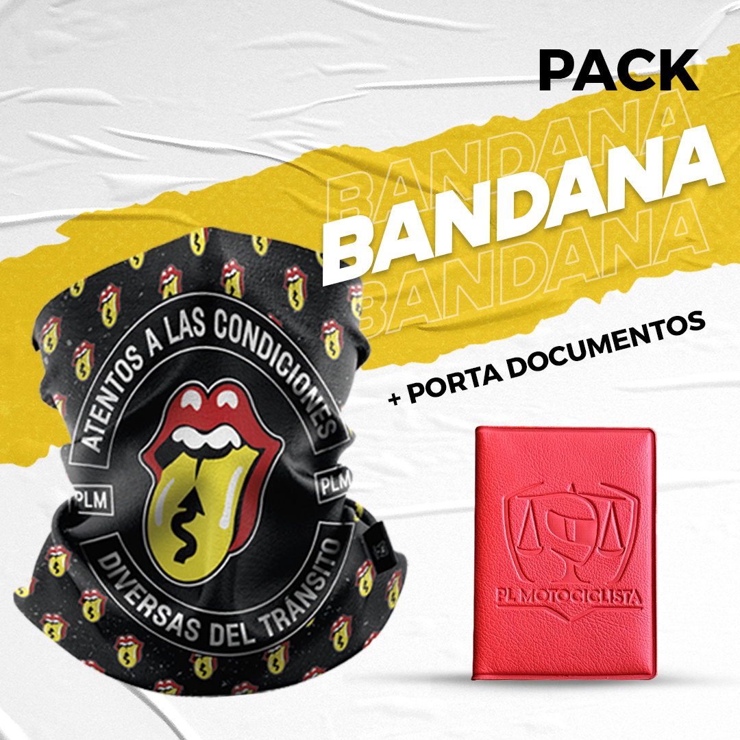 PACK BANDANA + PORTA