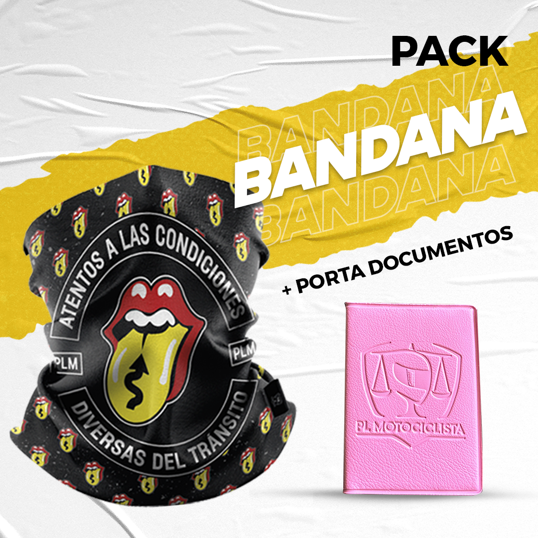 PACK BANDANA + PORTA