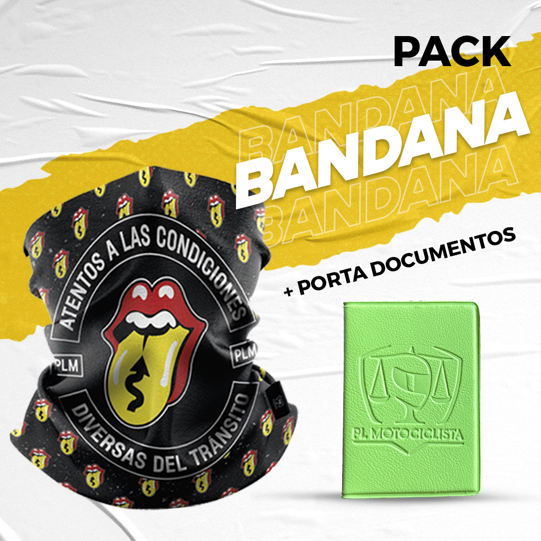 PACK BANDANA + PORTA