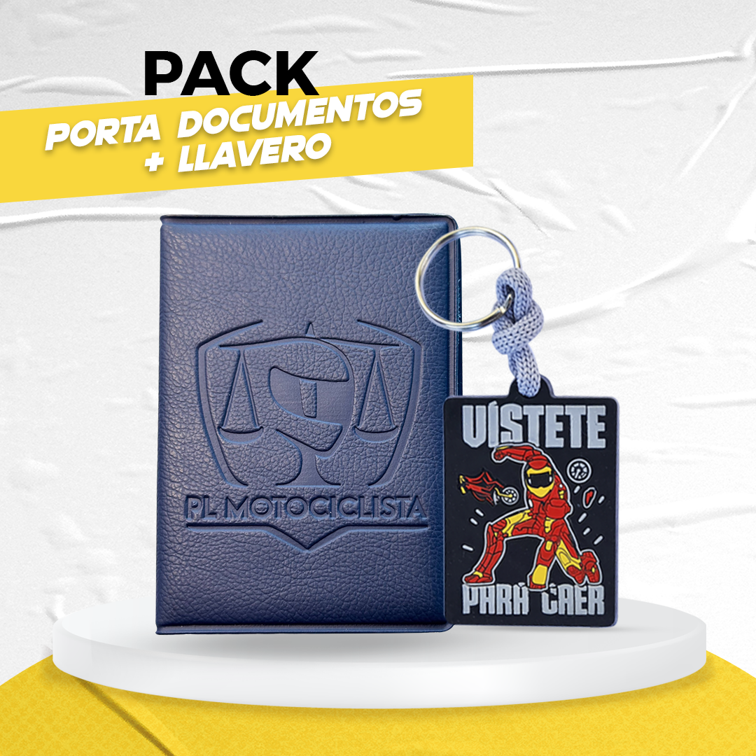 PACK PORTA + LLAVERO