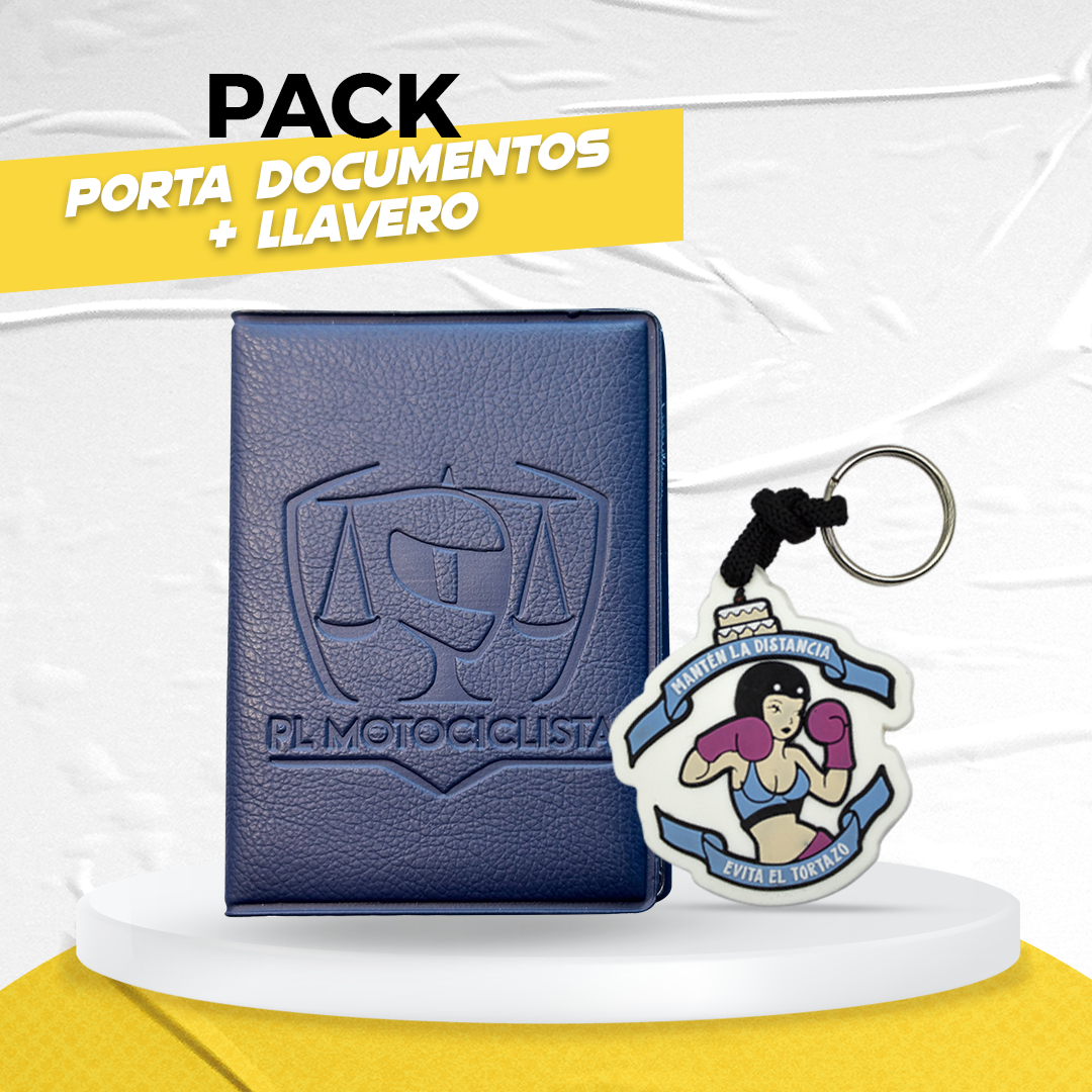 PACK PORTA + LLAVERO
