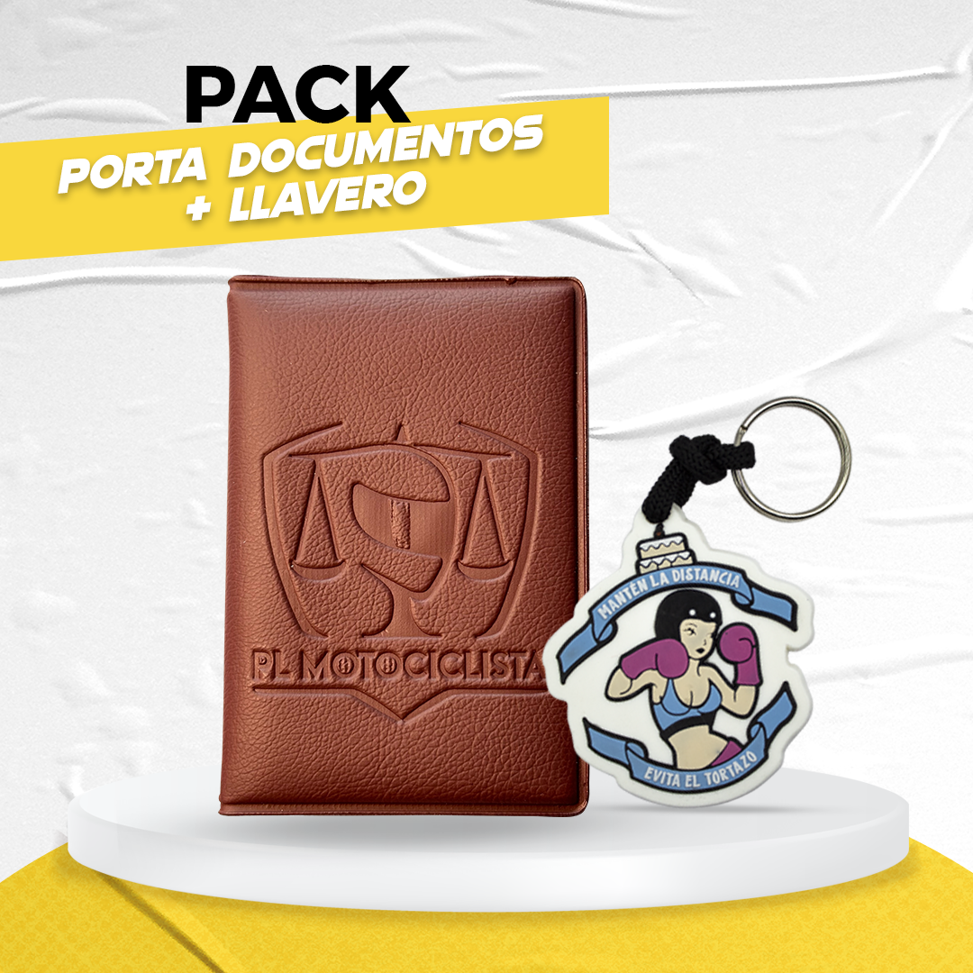 PACK PORTA + LLAVERO
