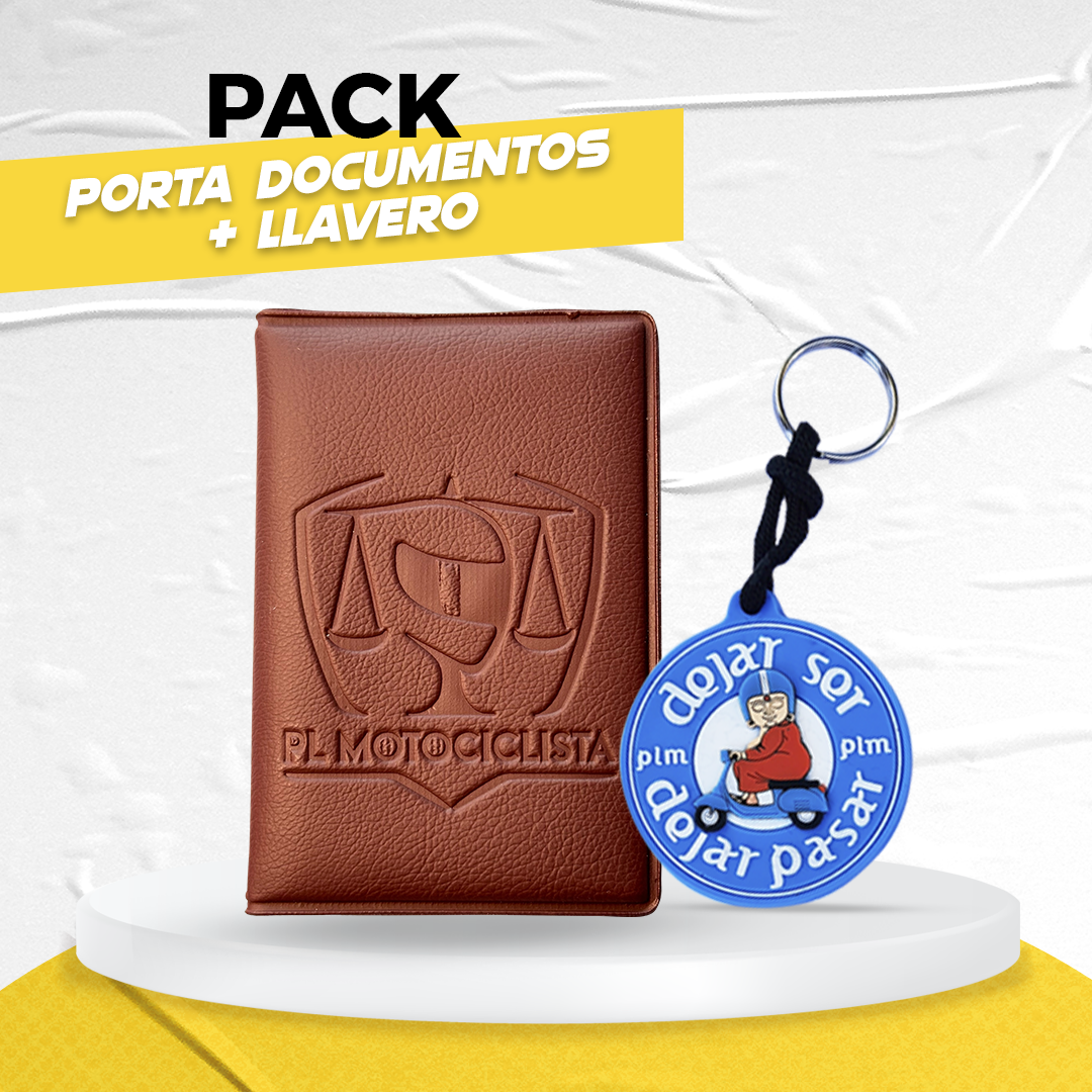 PACK PORTA + LLAVERO