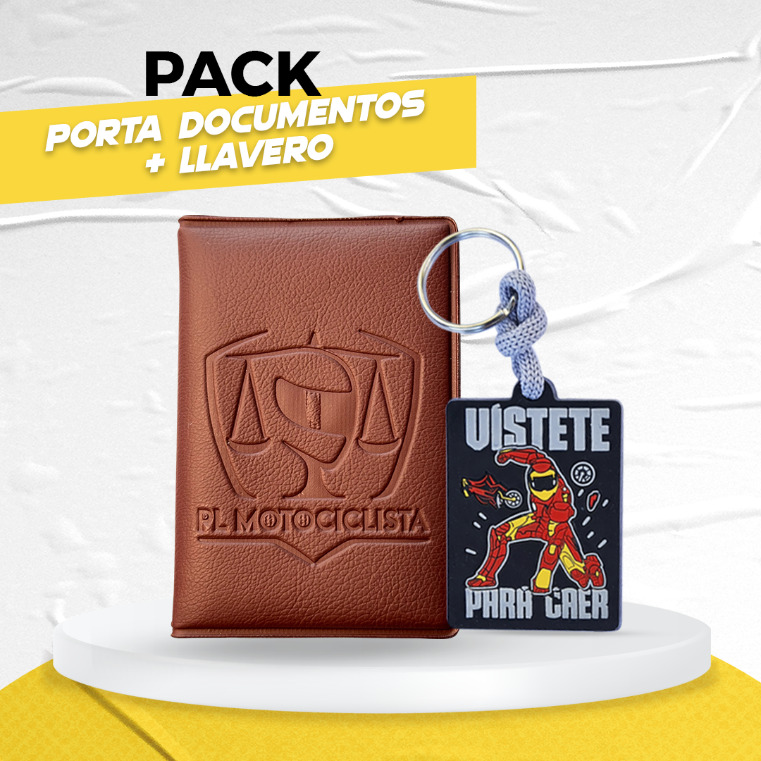 PACK PORTA + LLAVERO