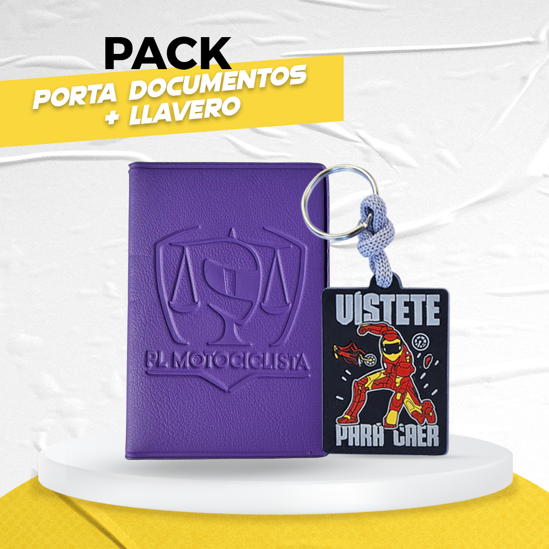 PACK PORTA + LLAVERO