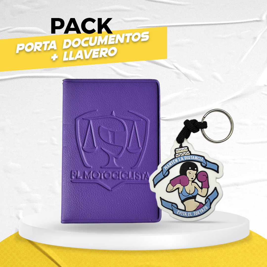 PACK PORTA + LLAVERO
