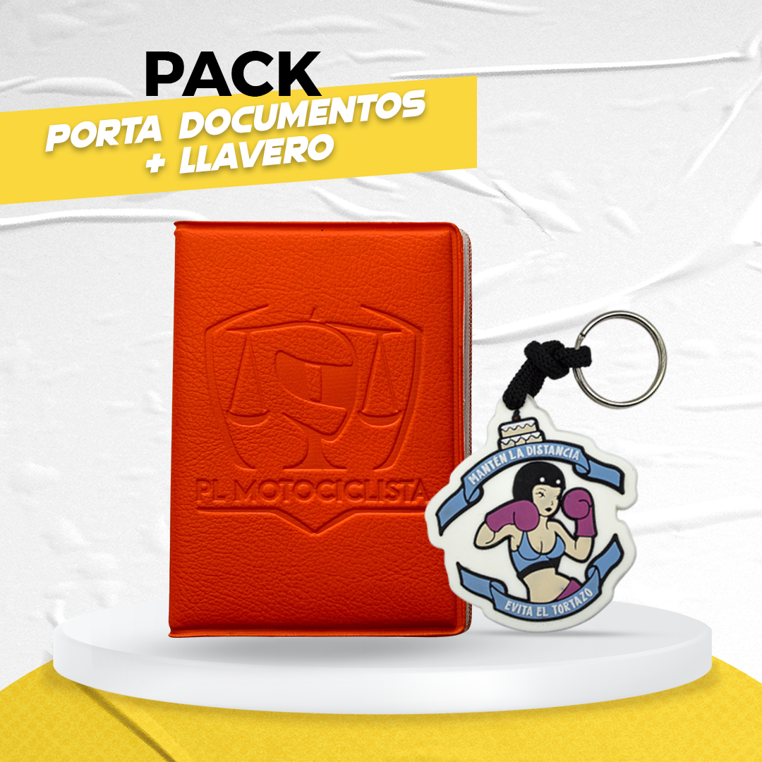 PACK PORTA + LLAVERO