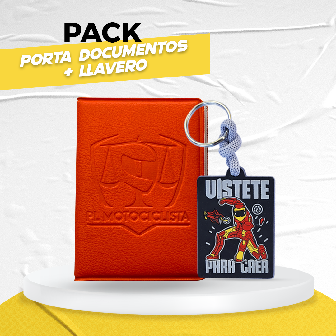 PACK PORTA + LLAVERO