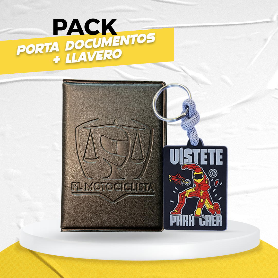 PACK PORTA + LLAVERO