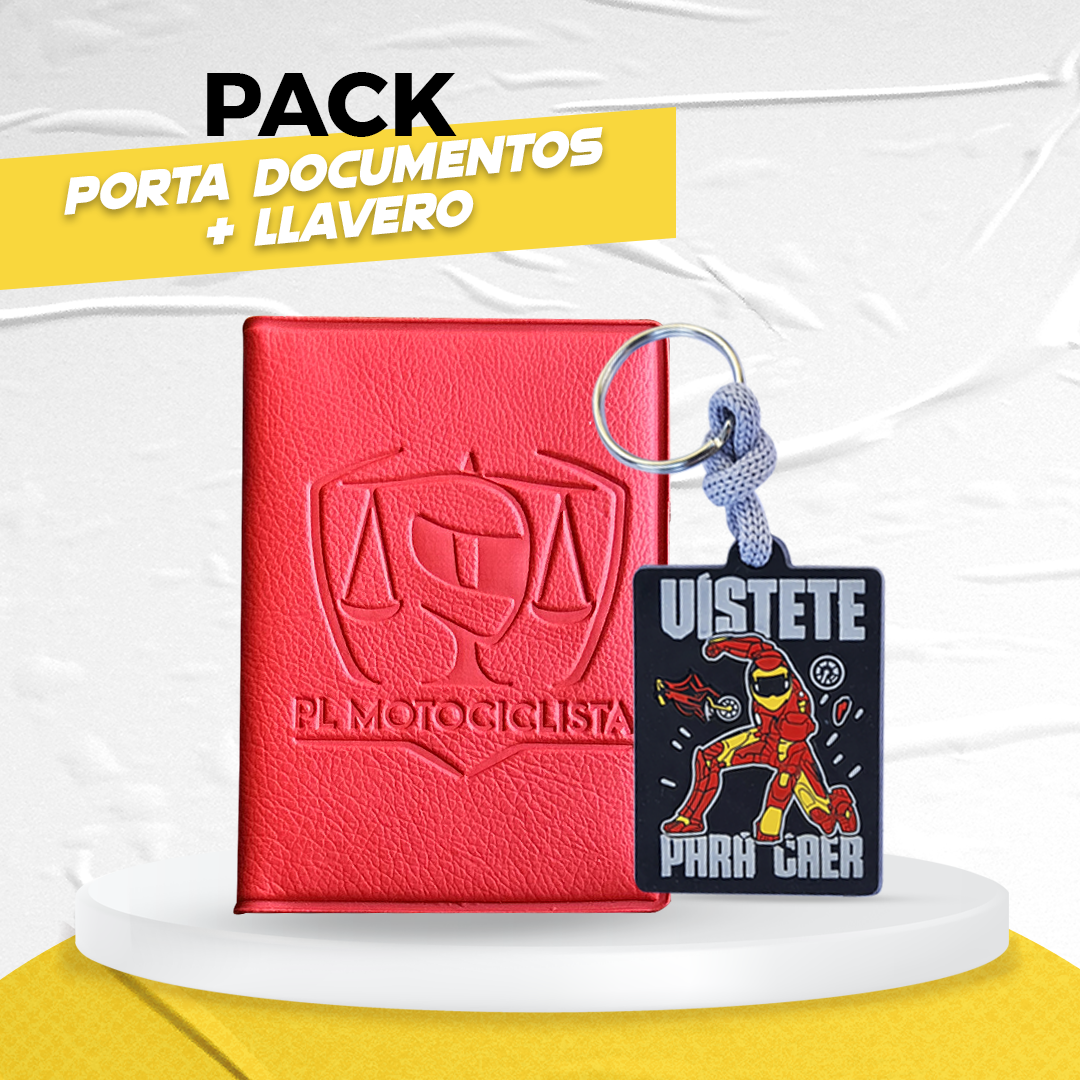 PACK PORTA + LLAVERO
