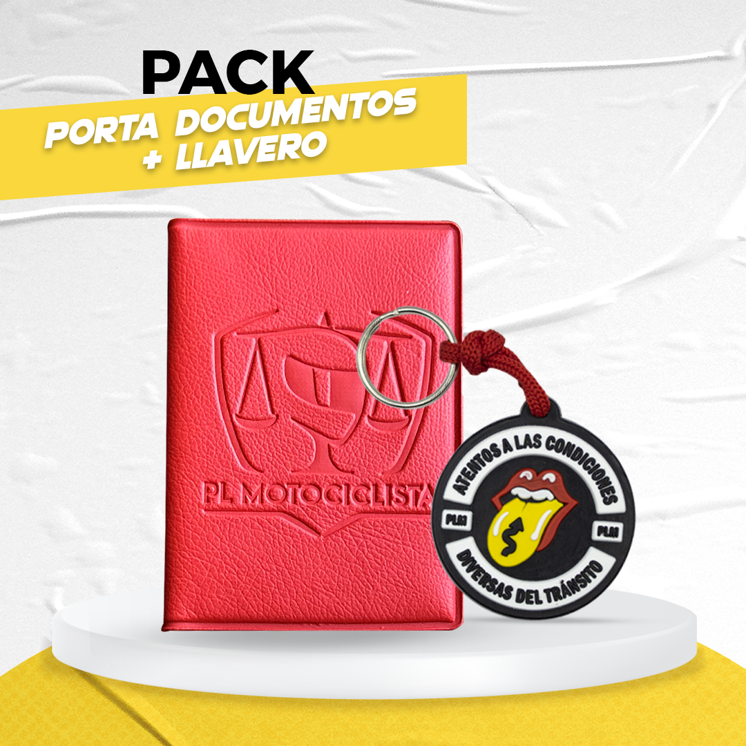 PACK PORTA + LLAVERO