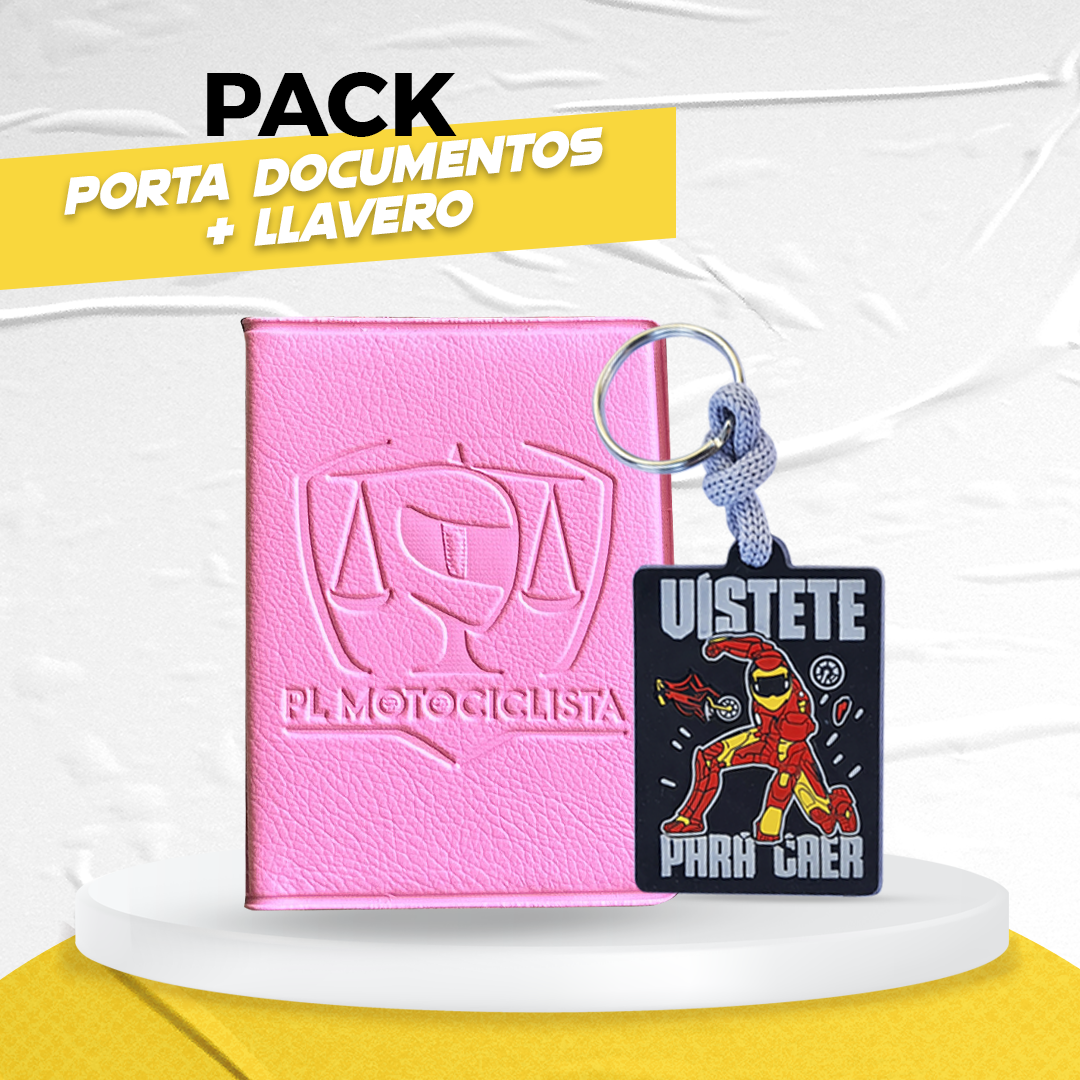 PACK PORTA + LLAVERO