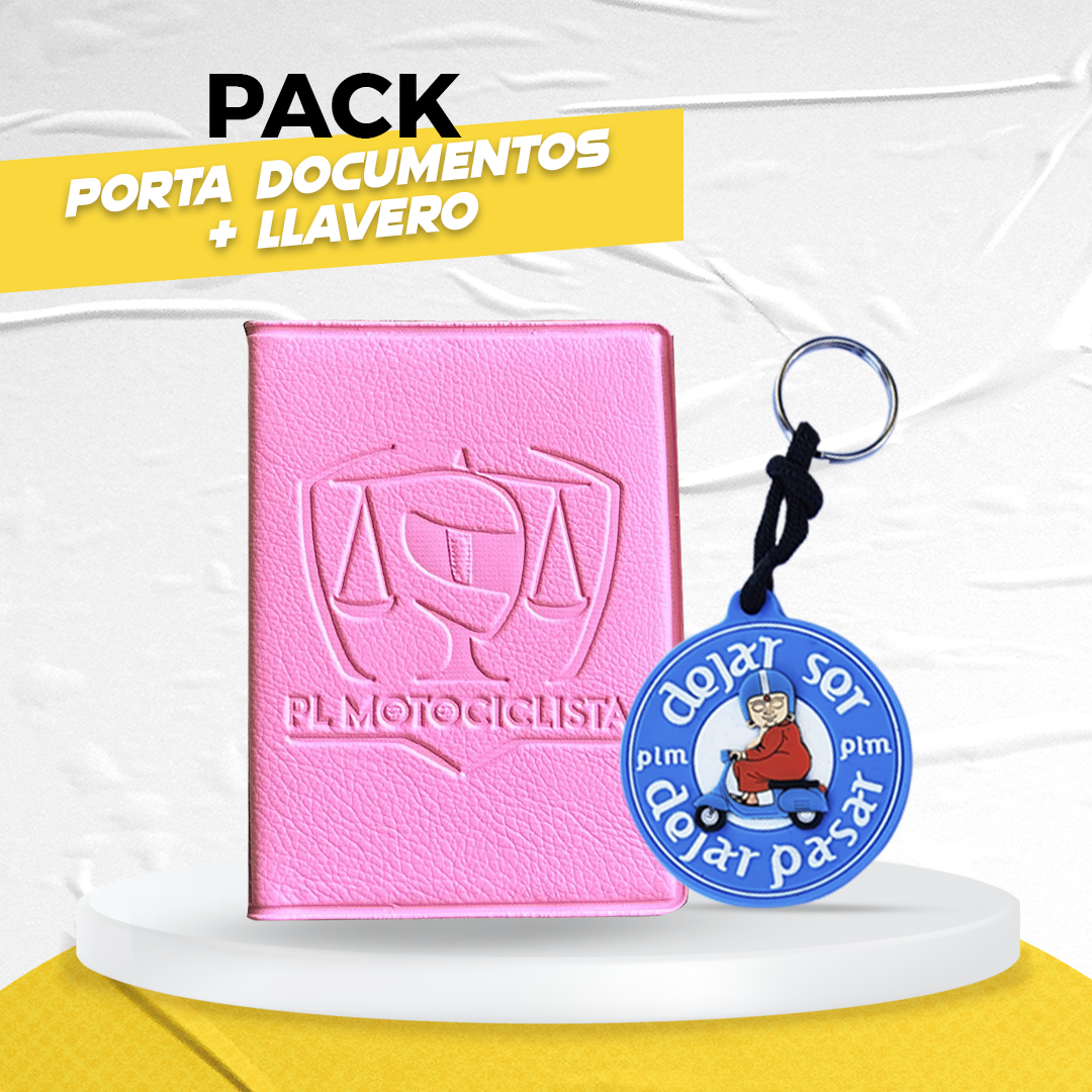PACK PORTA + LLAVERO
