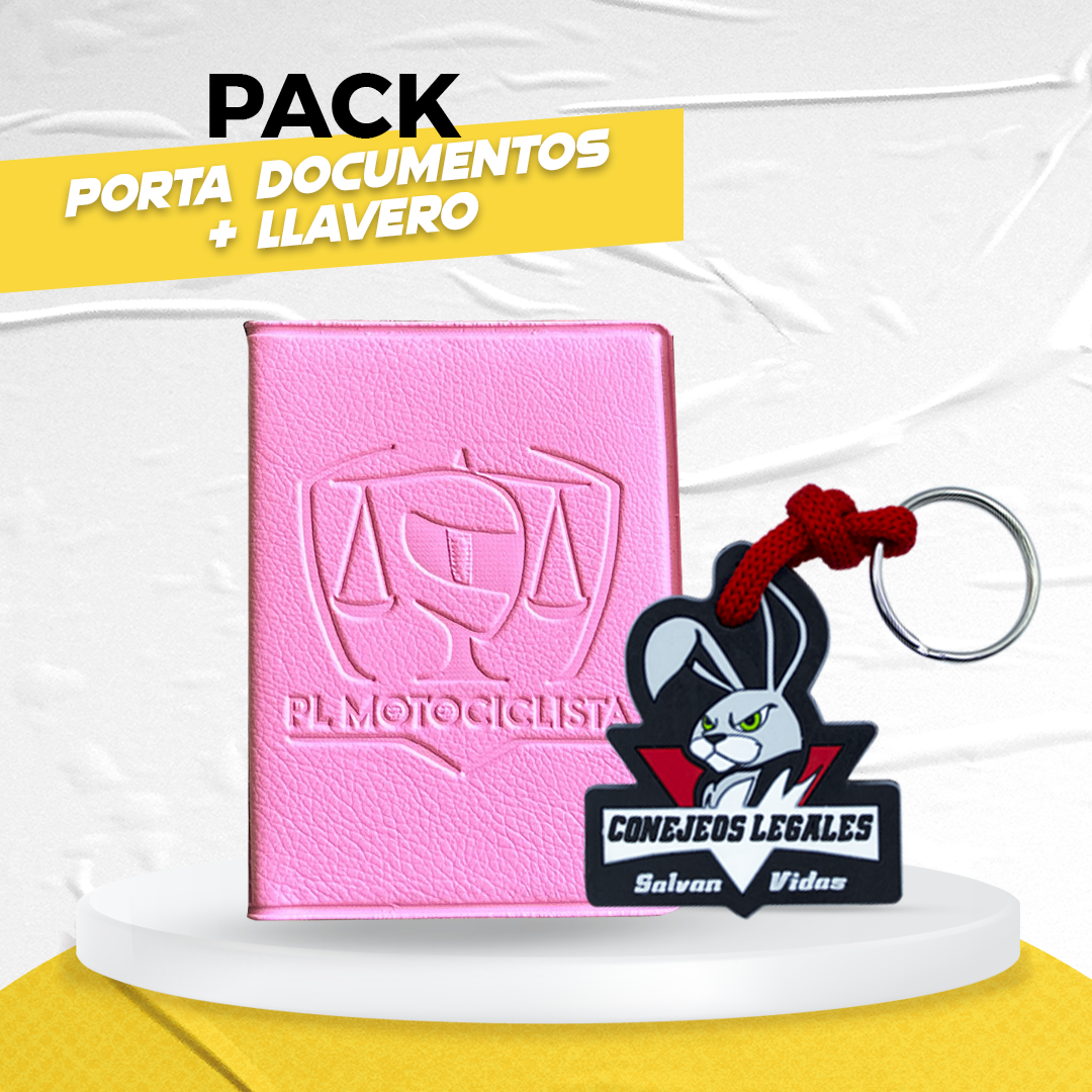 PACK PORTA + LLAVERO
