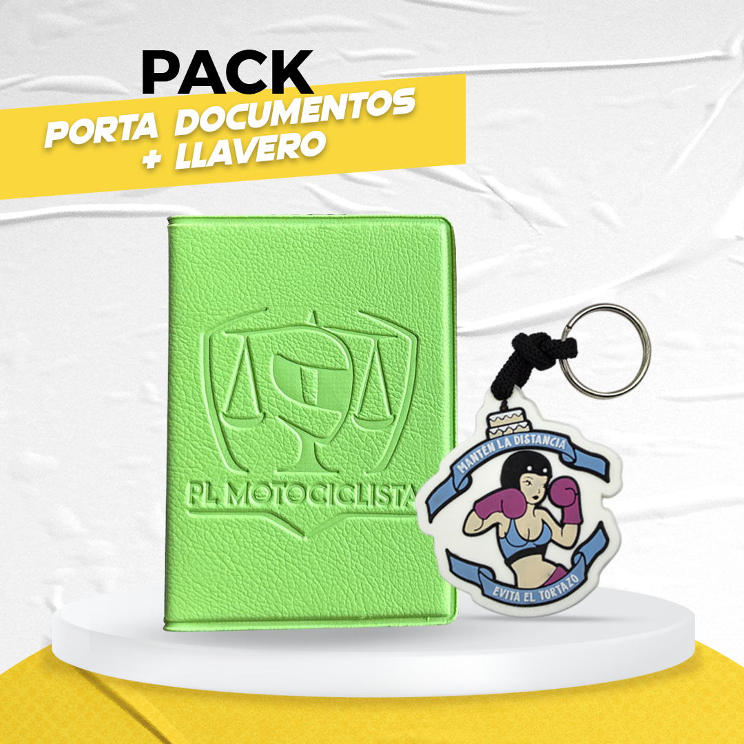 PACK PORTA + LLAVERO