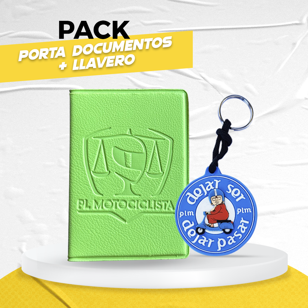 PACK PORTA + LLAVERO