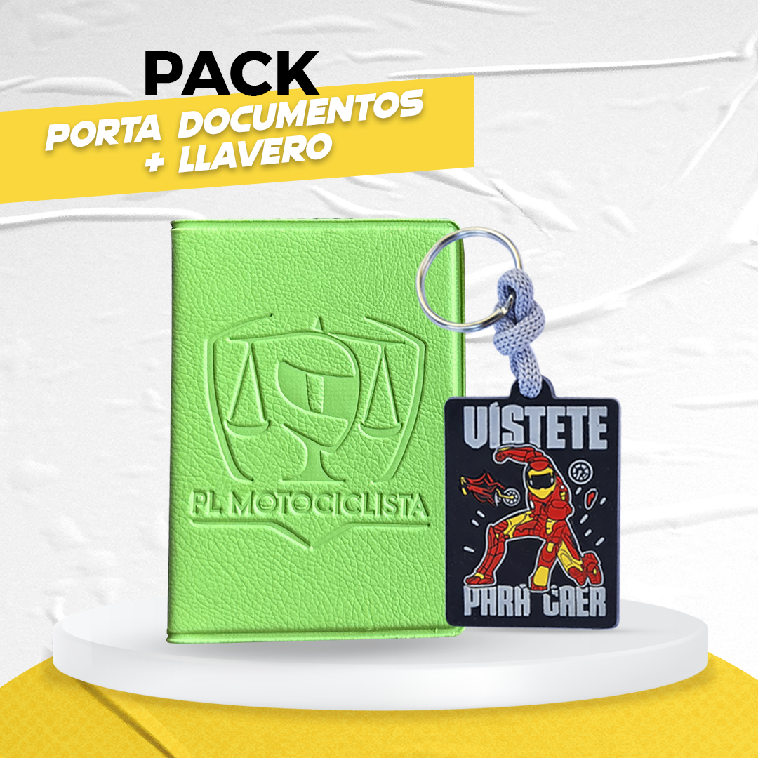 PACK PORTA + LLAVERO
