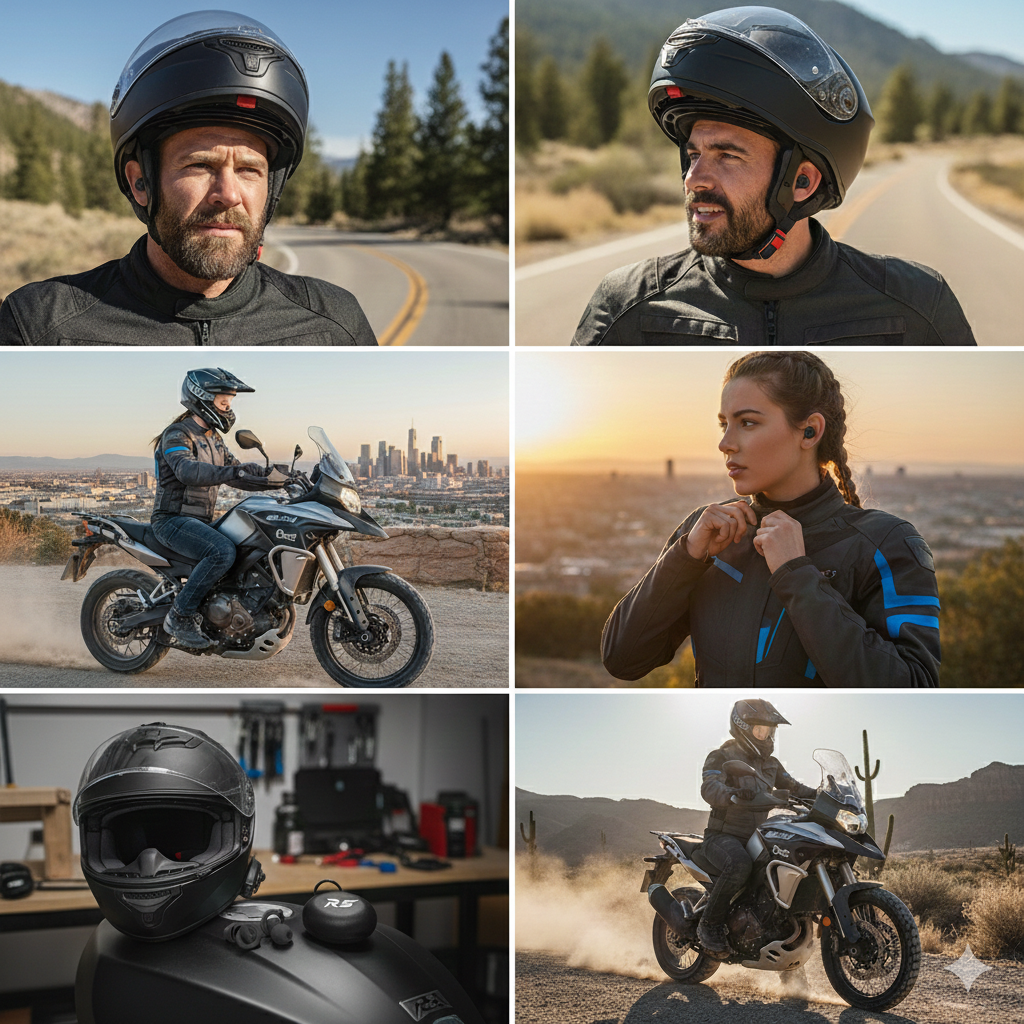 2.- EARPLUGS - TAPONES PARA OÍDOS PARA MOTOCICLISTAS